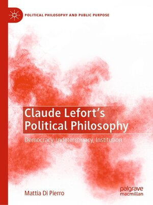 cover image of Claude Lefort's Political Philosophy